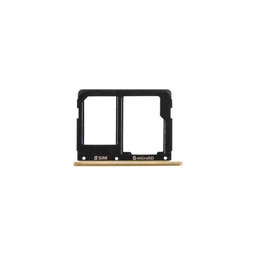 Samsung Galaxy A3 A310F (2016), A5 A510F - SIM + SD Steckplatz Slot (Gold) - GH98-38665A Genuine Service Pack