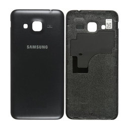 Samsung Galaxy J3 J320F (2016) - Akkudeckel (Black) - GH98-38690C Genuine Service Pack