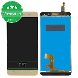 Huawei Honor 4X - LCD Display + Touchscreen Front Glas (Gold) TFT