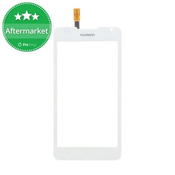 Huawei Ascend Y530 - Touchscreen Front Glas (White)