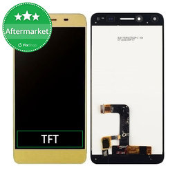 Huawei Y6 II Compact - LCD Display + Touchscreen Front Glas (Gold) TFT