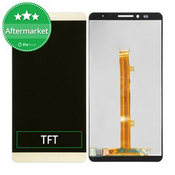 Huawei Mate 7 - LCD Display + Touchscreen Front Glas (Amber Gold) TFT