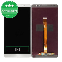 Huawei Mate 8 - LCD Display + Touchscreen Front Glas (White) TFT