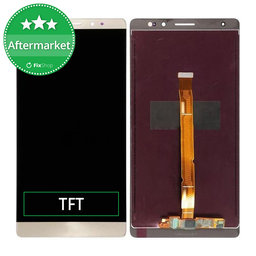 Huawei Mate 8 - LCD Display + Touchscreen Front Glas (Gold) TFT