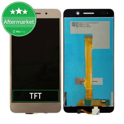 Huawei Y6 - LCD Display + Touchscreen Front Glas (Gold) TFT