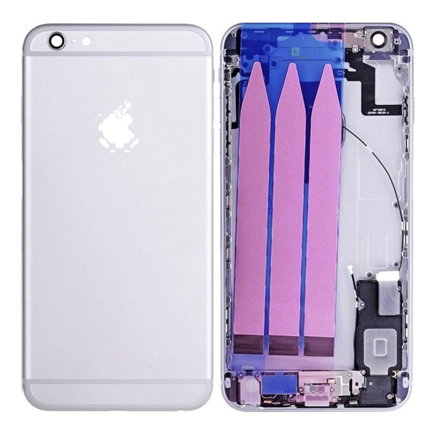 Apple iPhone 6S Plus - Backcover/Kleinteilen (Silver)