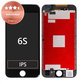 Display für iPhone 6S, Black, Touchscreen-Glas mit Rahmen, Refurbished