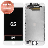 Display für iPhone 6S, White, Touchscreen-Glas mit Rahmen, Refurbished