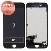 Display für iPhone 7, Black, Touchscreen-Glas mit Rahmen, Refurbished
