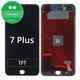 Display für iPhone 7 Plus, Black, Touchscreen-Glas mit Rahmen