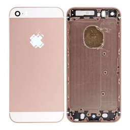 Apple iPhone SE - Backcover (Rose Gold)