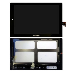 Lenovo Yoga TAB 10 B8000 - LCD Display + Touchscreen Front Glas (Black) TFT