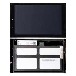Lenovo Yoga TAB 10 HD + B8080-F - LCD Display + Touchscreen Front Glas (Black) TFT