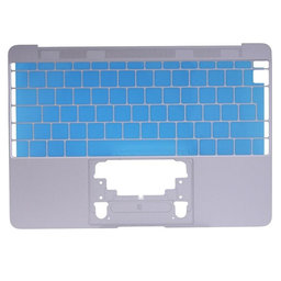 Apple MacBook 12" A1534 (Early 2015) - Oberer Rahmen Tastatur UK (Space Gray)