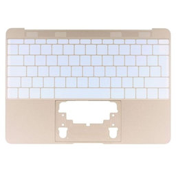 Apple MacBook 12" A1534 (Early 2015) - Oberer Rahmen Tastatur UK (Gold)
