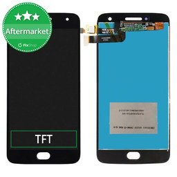 Motorola Moto G5 Plus - LCD Display + Touchscreen Front Glas (Black) TFT