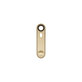 Motorola Moto X Style XT1572 - Rückfahrkameraglas + Rahmen (Gold)