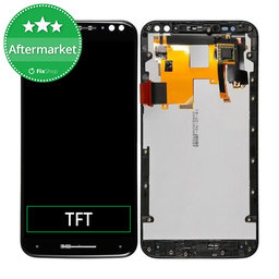 Motorola Moto X Style XT 1572 - LCD Display + Touchscreen Front Glas (Black) TFT