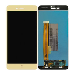 Nubia Z11 mini - LCD Display + Touchscreen Front Glas (Gold) TFT