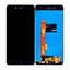 Nubia Z17 mini - LCD Display + Touchscreen Front Glas (Black) TFT