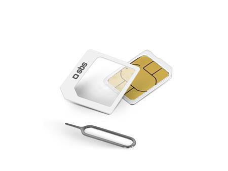 SBS - SIM Adapter NANO SIM auf Micro SIM