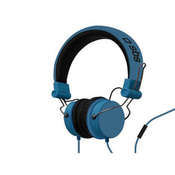 SBS - Headset Studio Mix - Kopfhörer mit Mikrofon, blau