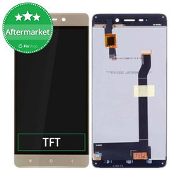 Xiaomi Redmi 4 - LCD Display + Touchscreen Front Glas (Gold) TFT