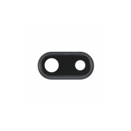 Apple iPhone 8 Plus - Rückfahrkameraglas mit Rahmen (Space Gray)