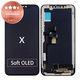 Apple iPhone X - LCD Display + Touchscreen Front Glas + Rahmen Refurbished