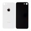 Apple iPhone 8 - Backcover Glas (Silver)