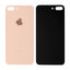 Apple iPhone 8 Plus - Backcover Glas (Gold)