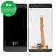 Huawei Y6 (2017) - LCD Display + Touchscreen Front Glas (Black) TFT