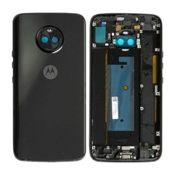 Motorola Moto X4 XT1900 - Akkudeckel (Super Black) - 5S58C09155 Genuine Service Pack