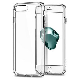 Spigen - Fall Ultra Hybrid 2 für iPhone 7 Plus und 8 Plus, transparent