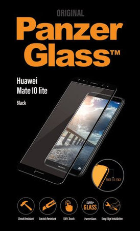 PanzerGlass - Gehärtetes Glas für Huawei Mate 10 lite, black