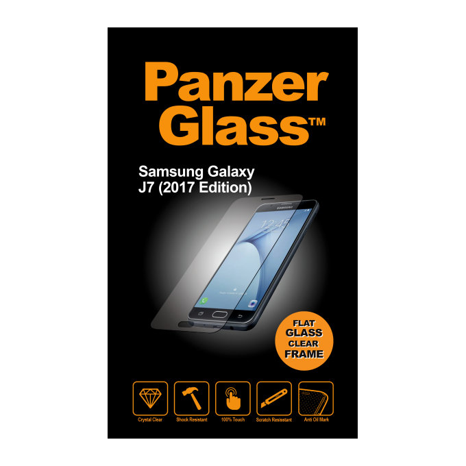 PanzerGlass - Panzerglas für Samsung Galaxy J7 (2017), transparent
