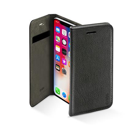 SBS - Book Case Fall für iPhone X, XS und 11 Pro, schwarz