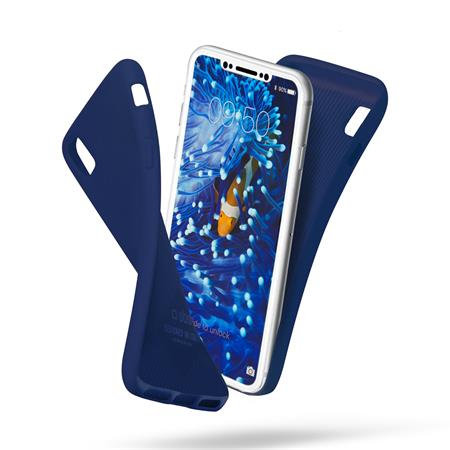 SBS - Polo Fall für iPhone X, blau