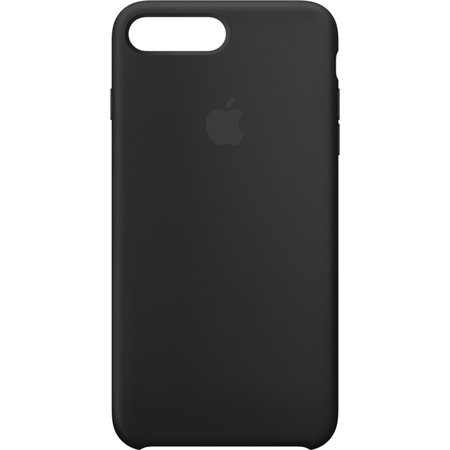 Apple - Silikonhülle für iPhone 8/7 Plus, schwarz