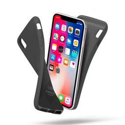 SBS - Polo Fall für iPhone X, schwarz