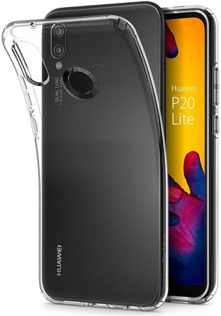 Spigen - Liquid Crystal Hülle für Huawei P20 Lite, transparent