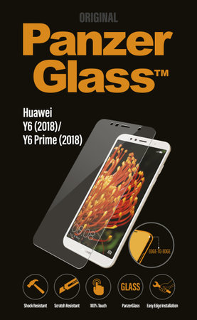 PanzerGlass - Panzerglas für Huawei Y6 (2018), transparent