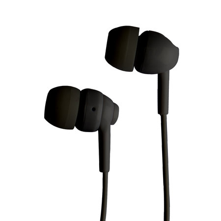 SBS - Kopfhörer mit Mikrofon, schwarz