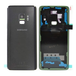 Samsung Galaxy S9 G960F - Akkudeckel (Midnight Black) - GH82-15865A Genuine Service Pack