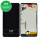Microsoft Lumia 640 - LCD Display + Touchscreen Front Glas + Rahmen (Black) TFT
