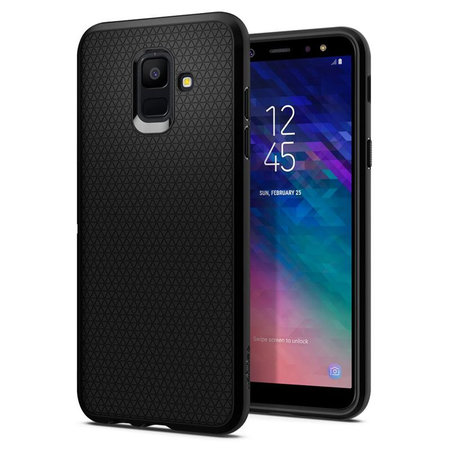 Spigen - Fall Liquid Air für Samsung Galaxy A6, schwarz