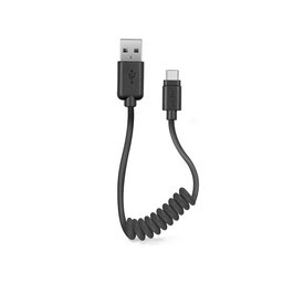 SBS - USB-C / USB Kabel (0.5m), schwarz