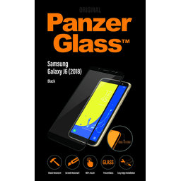 PanzerGlass - Gehärtetes Glas Edge-To-Edge für Samsung Galaxy J6 (2018), black