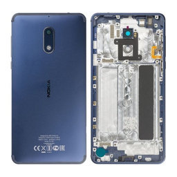 Nokia 6 - Akkudeckel (Tempered Blue) - 20PLELW0016 Genuine Service Pack