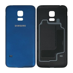 Samsung Galaxy S5 Mini G800F - Akkudeckel (Electric Blue) - GH98-31984C Genuine Service Pack